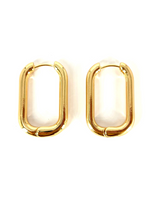 Load image into Gallery viewer, Olivia Anti Tarnish 18K Gold Plated Hoops