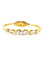 Load image into Gallery viewer, Lily Anti Tarnish 18K Gold Plated Bracelet
