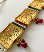 Load image into Gallery viewer, Allure Adorned Multicolour Choker Necklace Set