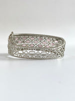 Load image into Gallery viewer, Chessy Miss Baby Pink Bangle Bracelet