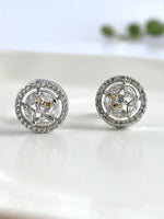 Load image into Gallery viewer, Colosa Round Diamond Stud Earrings