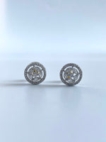 Load image into Gallery viewer, Colosa Round Diamond Stud Earrings