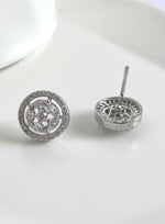 Load image into Gallery viewer, Colosa Round Diamond Stud Earrings