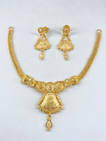 Load image into Gallery viewer, Darwasa Gold Replica Necklace Set