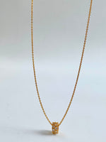 Load image into Gallery viewer, Diamond Ring Chain Pendant Necklace