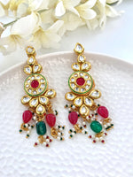 Load image into Gallery viewer, Enigmatic Kundan Allure Choker Necklace Set