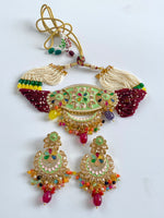 Load image into Gallery viewer, Fit For All Multicoloured Choker Necklace Set