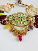 Load image into Gallery viewer, Fit For All Multicoloured Choker Necklace Set