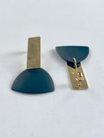 Load image into Gallery viewer, I Am Sophisticated Gold Tone Earrings