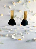 Load image into Gallery viewer, I Am Sophisticated Gold Tone Earrings