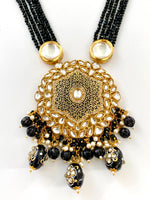 Load image into Gallery viewer, Graceful Lengths Kundan Long Necklace Set