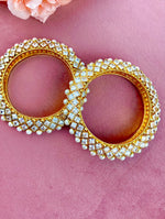 Load image into Gallery viewer, I'm All Shiny Diamond & Pearl Bangle Set