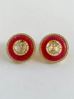 Load image into Gallery viewer, Infinite Charm Kundan & Diamond Choker Necklace Set