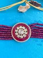 Load image into Gallery viewer, Infinite Charm Kundan & Diamond Choker Necklace Set