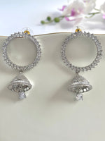 Load image into Gallery viewer, Looking for you Diamond Jhumkas