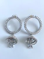 Load image into Gallery viewer, Looking for you Diamond Jhumkas