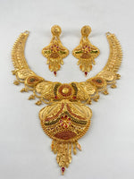 Load image into Gallery viewer, Mahurat Gold Necklace Set