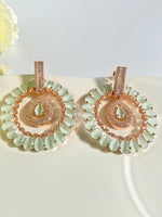 Load image into Gallery viewer, Minty Girlfriend Diamond Earrings