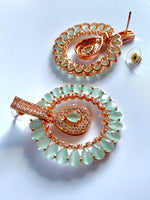 Load image into Gallery viewer, Minty Girlfriend Diamond Earrings