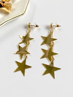 Load image into Gallery viewer, Multiple Star Earrings