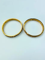 Load image into Gallery viewer, Noor Daily Waer Golden Polki Bangle Set Of Four