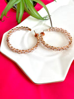 Load image into Gallery viewer, Ohh My My Wine Diamond Earrings