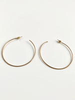 Load image into Gallery viewer, One Sided Open Loop Earrings