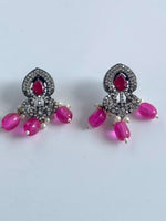 Load image into Gallery viewer, Queen In Pink Diamond Choker Necklace Set