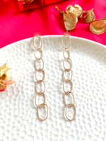 Load image into Gallery viewer, Rose Gold Multiple Entangled Earrings