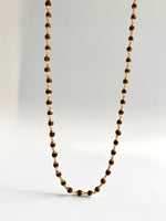 Load image into Gallery viewer, Rudraksha Mala Gold Chain