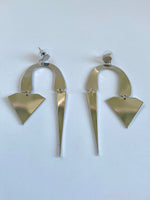 Load image into Gallery viewer, Silver Take Me To The Party Earrings