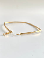 Load image into Gallery viewer, Small Rounded Rectangle Earrings