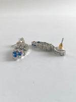 Load image into Gallery viewer, Studded Blue Sky Diamond Necklace Set