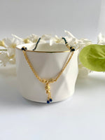 Load image into Gallery viewer, Swinging Black Pearl Mangalsutra Chain