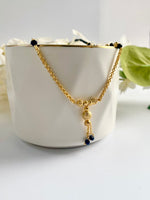 Load image into Gallery viewer, Swinging Black Pearl Mangalsutra Chain