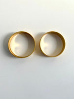 Load image into Gallery viewer, Twisted Love Gold Bangle Set Of Two