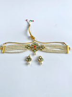 Load image into Gallery viewer, White Delicate Stunning Choker Set