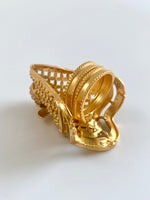 Load image into Gallery viewer, Bouquet For You Multicolor Gold Cocktail Ring