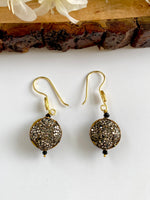 Load image into Gallery viewer, Dazzling Black Beauty Grey Diamond Necklace Set