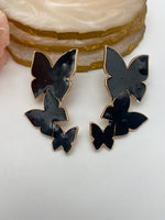 Load image into Gallery viewer, Gorgeous Three Butterfly Earrings
