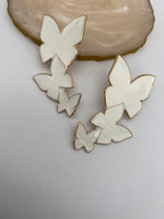 Load image into Gallery viewer, Gorgeous Three Butterfly Earrings