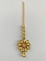 Load image into Gallery viewer, Evergreen Kundan Maangtika