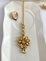 Load image into Gallery viewer, Evergreen Kundan Maangtika