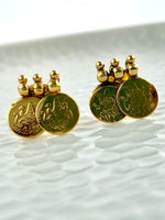 Load image into Gallery viewer, Maa Laxmi Gold Ginni Necklace Set