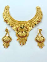 Load image into Gallery viewer, Miss Kanpur Gold Replica Necklace Set