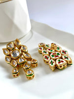 Load image into Gallery viewer, Omnipresent Kundan Gold Necklace Set