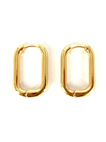 Load image into Gallery viewer, Olivia Anti Tarnish 18K Gold Plated Hoops
