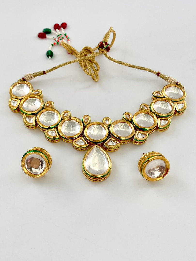 Celestial Kundan Charisma Necklace Set