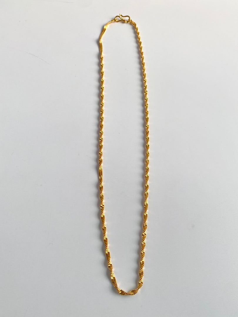 Disco Gold Chain 22inches