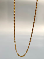 Load image into Gallery viewer, Disco Gold Chain 22inches
